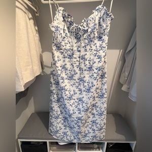 Altar'd State Size Small Floral Midi Dress